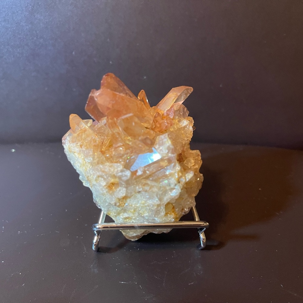 Ferruginous Quartz Cluster
